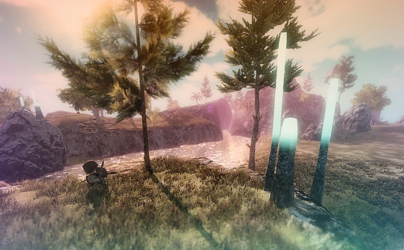 3571 project forest futuristic plants plantes futuristes foret jeu video art game design frappa