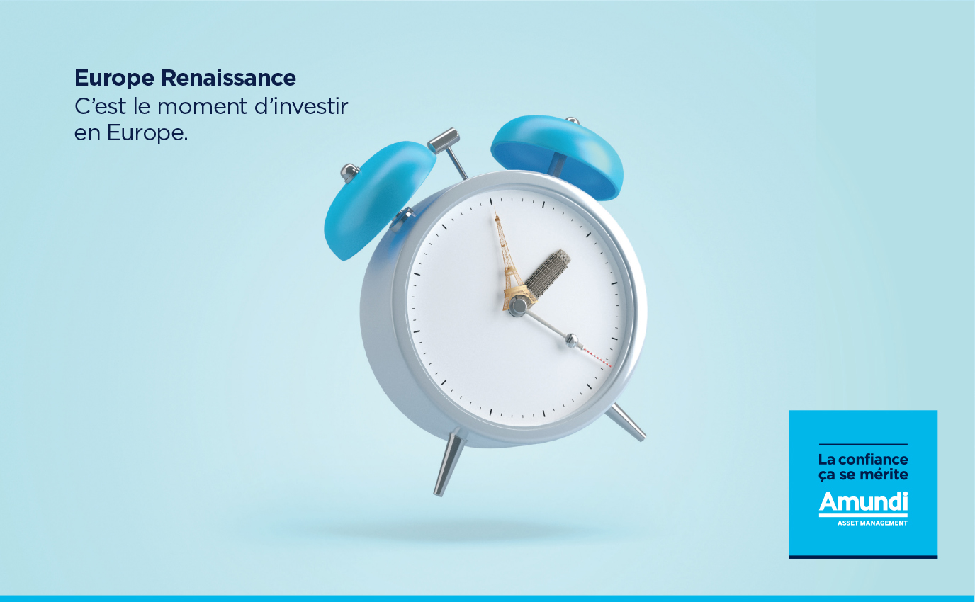 amundi europe reveil publicite concept idee frappa