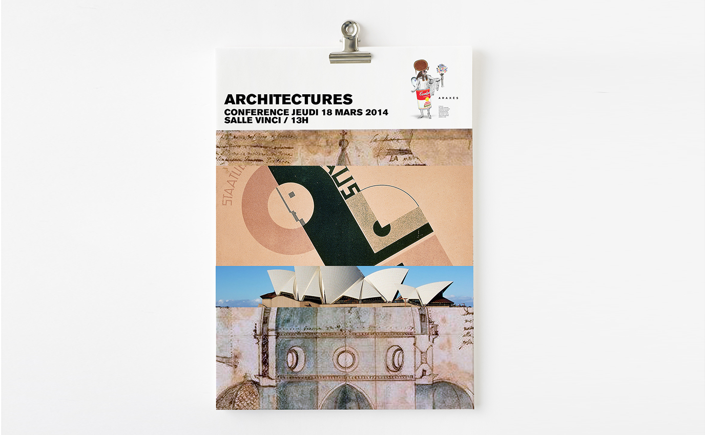 araxes poster branding art direction exhibition exposition frappa
