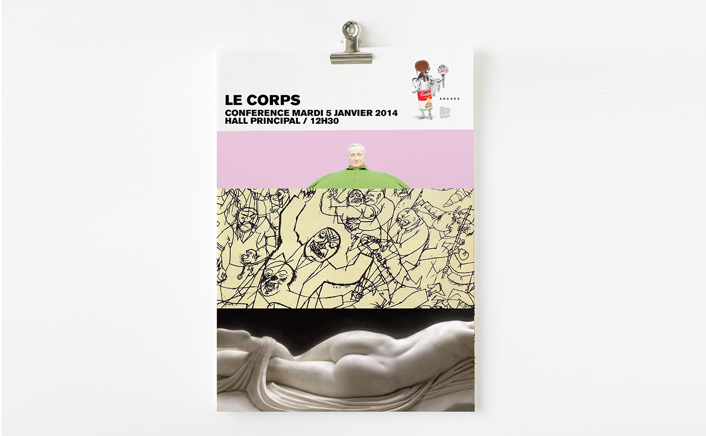 araxes poster branding art direction lecture conference frappa